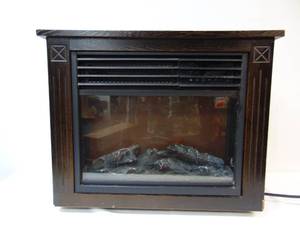 lot 610 image: Electric Fireplace- Works Great