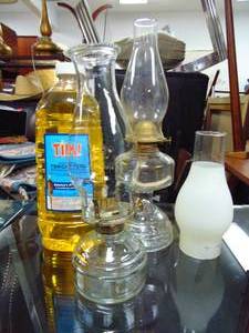lot 534 image: Vintage Oil Lamp  Oil Lot