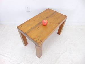 lot 70 image: Ultra Thick Butcher Block End Table Side Table Solid