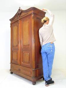 lot 5 image: Incredible 19th Century Armoire