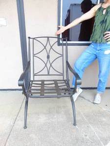 lot 317 image: Patio Chair