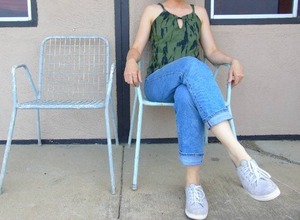 lot 318 image: Pair of Vintage 60s Emu RIO Patio Chairs MCM Fair Condition- RARE FIND