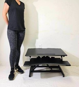 lot 153 image: Airlift Sit Stand Desk by Seville Classics