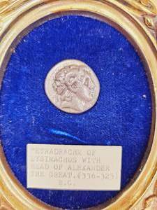 lot 62 image: Alexander the Great, Collectors Coin by Lysimachus