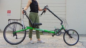 lot 121 image: BURLEY Jett Creek Recumbent Bike