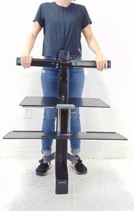 lot 218 image: Ergotron WorkFit-S Single LD with Worksurface