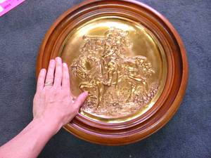lot 89 image: Norman Rockwell Collectors Copper Plate in Frame