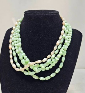 lot 251 image: Set of FIVE Beaded Necklaces #3