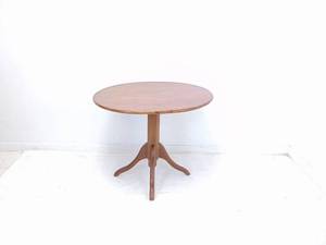lot 164 image: Antique Joseph Frank Style Pedestal End Table