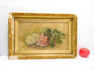lot 282 image: Vintage Original Oil Painting Signed M. Diaz