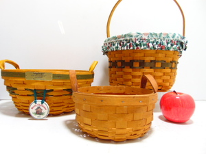 lot 286 image: Lot of Vintage Longaberger Baskets