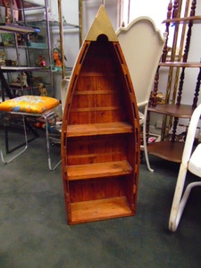 lot 299 image: Vintage Boat Bookshelf