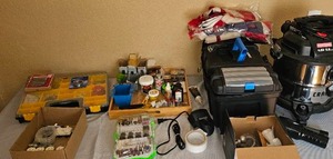 lot 339 image: Lot of Tools and Craftsman Wet Vac