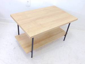 lot 424 image: Wood and Metal Coffee Table - Room Essentials