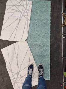 lot 145 image: Lot of Rugs - One Runner Rug and Two Bathmats