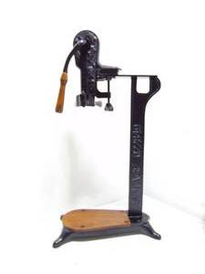 lot 56 image: Vintage Estate 022849 Wine Bottle Opener Black & Brown