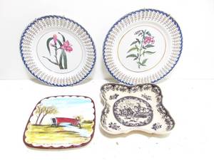 lot 724 image: Lot of Beautiful Decorative Plates