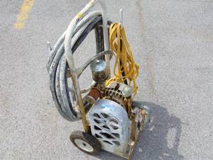 lot 162 image: Goldblatt Wall Texturizer Machine - Commercial Equipment - Working