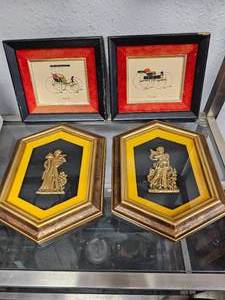 lot 419 image: Lot of Vintage Prints and Wall Decor