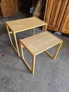 lot 377 image: Pair of Nesting  Table