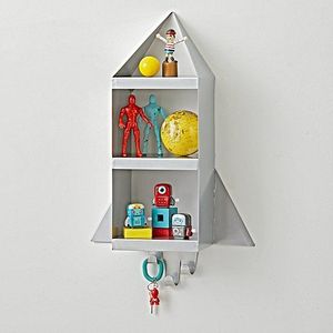 lot 386 image: Crate & Barrel Rocket Shelf