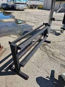 lot 7 image: Steel Rack for Dumbells