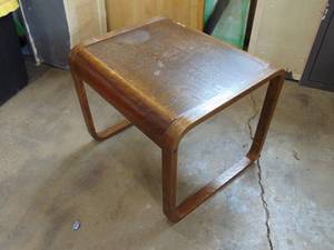 lot 321 image: Vintage Bentwood Side Table