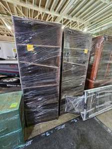 lot 95 image: Two Tall Bookcases