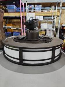 lot 500 image: Remote Control Ceiling fan light