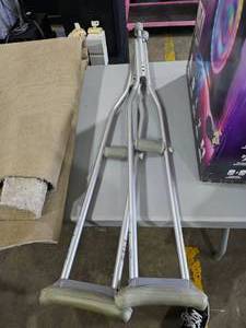 lot 133 image: Crutches