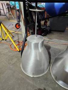 lot 164 image: Luminaire Large Industrial Hanging Light Fixture # 6