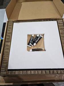 lot 169 image: Glass Mirror Tiles Box of New