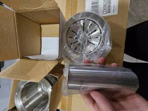 lot 199 image: ELKAY Sink Stainers New X 2 amd Elkay Stainless Steel Drain Fittings