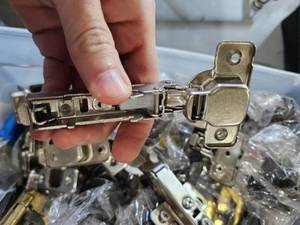lot 214 image: Fancy Door Hinges