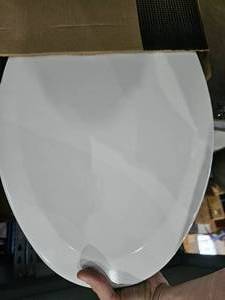 lot 237 image: Two Bemis 1500TTT Toilet Seat will Never Loosen and Provide the Perfect Fit, ELONGATED, White