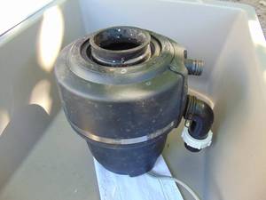 lot 373 image: InSinkErator Evolution Pro 750 34HP Garbage Disposal And Two Sinks