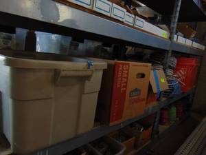 lot 74 image: Contents on shelf