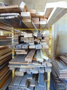 lot 86 image: Large Lot of Wood (Dolly not Included)
