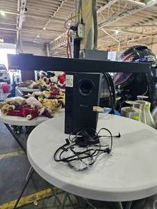 lot 409 image: Samsung Bass and Soundbar with Remote Working